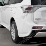 Диффузор заднего бампера "Broomer Design" для Mitsubishi Outlander (3rd generation)(2012-2014) купить недорого с доставкой в Канск
