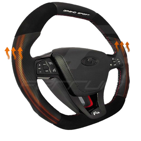 Анатомическое рулевое колесо Grand Sport со вставками из алькантары для L@DA Vesт@, X-ray, L@ЯGUS FL купить недорого с доставкой в Канск