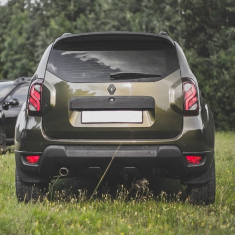Спойлер №1M "КАРТ" для Renault Duster дорестайлинг до 2015 г.в. под покраску купить недорого с доставкой в Канск