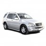 Защита порогов с алюминиевым листом (d63,5) для Mercedes-Benz ML 320/350 (2001-2005)(Окрашенное) купить недорого с доставкой в Канск