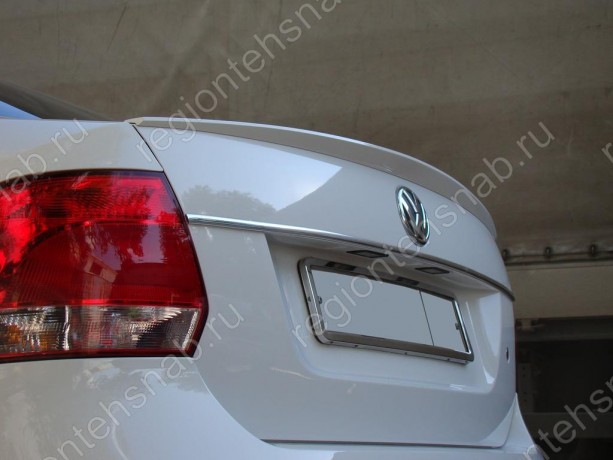 Лип-Спойлер для Volkswagen Polo Sedan (2010-2020) купить недорого с доставкой в Канск