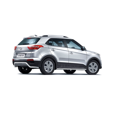 Защита порогов вогнутые d63мм (НПС) HYUNDAI Creta (2016-н.в.) купить недорого с доставкой в Канск