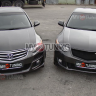 Решетка радиатора "Sport" (сетка в комплекте) var №1 для Honda Accord VIII (2008-2010) купить недорого с доставкой в Канск