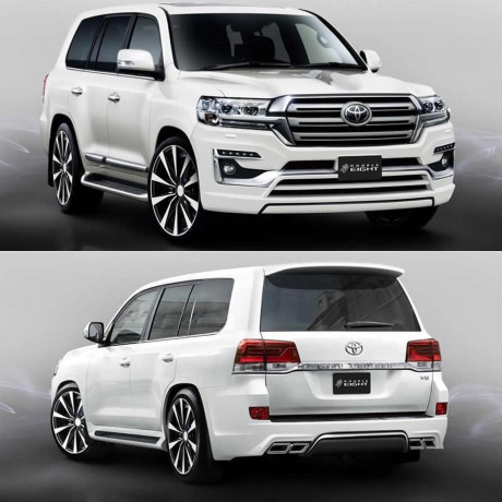 Бампер задний "Double Eight" для Toyota Land Cruiser 200 (Рестайлинг) купить недорого с доставкой в Канск