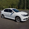 Накладки на пороги "BRAZ" для Renault Logan 2 купить недорого с доставкой в Канск