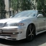 Накладка на передний бампер (сток) Toyota Mark II (100) Рестайлинг купить недорого с доставкой в Канск