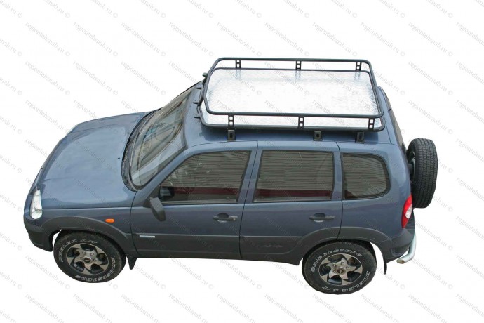 Багажник экспедиционный с алюминиевым листом, «Chevrolet Niv@» купить недорого с доставкой в Канск