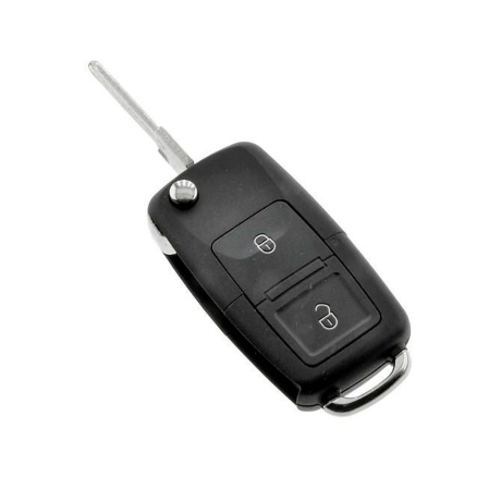 Чип-ключ выкидной с ПДУ 2 кнопки (стиль Volkswagen) B@3 2170-2172, 1117-1119, 2190, 2191, 2123, Datsun (седан, хэтчбэк) купить недорого с доставкой в Канск