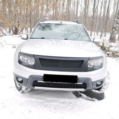 Решетка радиатора "DM-style" (под покраску) для Renault Duster (2010-2021)