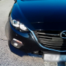 Накладки (клыки) на передний бампер "Самурай" для Mazda 3 (2013-2019) купить недорого с доставкой в Канск
