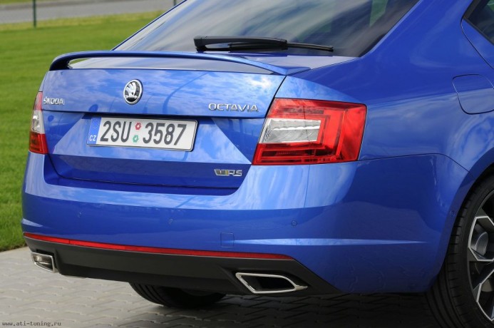 Спойлер в стиле "RS" для Skoda Octavia III A7 (2013-2020) купить недорого с доставкой в Канск