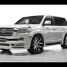 Расширители колесных арок "Wald" Toyota Land Cruiser 200 (Рестайлинг) купить недорого с доставкой в Канск