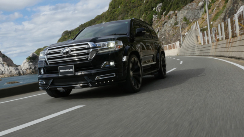 Расширители колесных арок "Wald" Toyota Land Cruiser 200 (Рестайлинг) купить недорого с доставкой в Канск