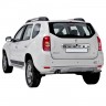 Защита заднего бампера «Уголки» (d63,5) для Renault Duster (2011-2015)(Окрашенное) купить недорого с доставкой в Канск