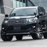 Накладка на передний бампер "Wald" для Toyota Land Cruiser Prado 150 (2017-н.в.) купить недорого с доставкой в Канск
