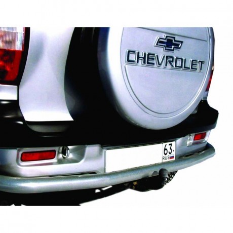 Защита заднего бампера «Коромысло», B@3 2123 "Chevrolet Niv@" купить недорого с доставкой в Канск