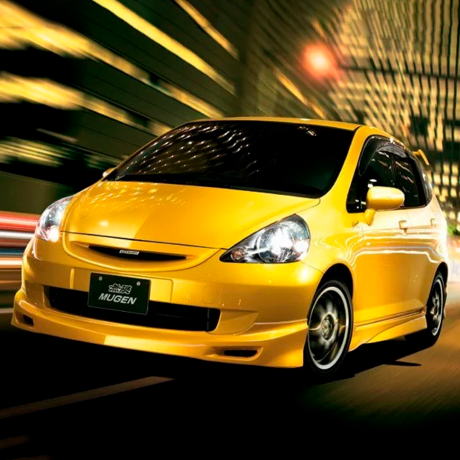 Комплект накладок и порогов "Mugen" для Honda Fit GD Рестайлинг купить недорого с доставкой в Канск