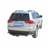 Защита заднего бампера «Уголки» (d63,5) для Mitsubishi Pajero Sport (2008-2013)(Окрашенное) купить недорого с доставкой в Канск