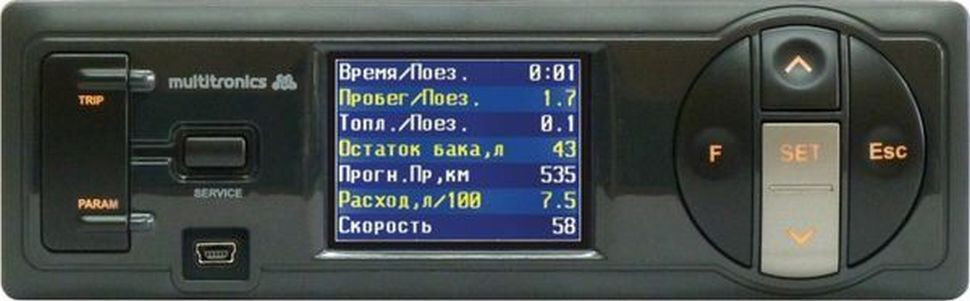 Бортовой компьютер Multitronics CL-550 купить недорого с доставкой в Канск