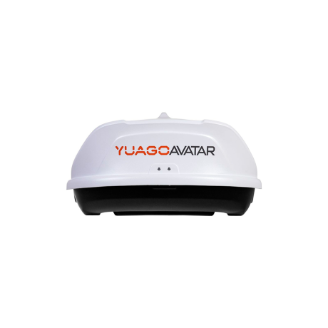 Автобокс YUAGO Avatar (тиснение) (EuroLock), белый, 460л купить недорого с доставкой в Канск