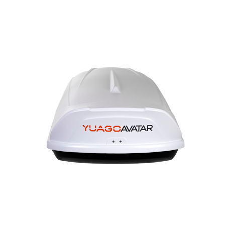 Автобокс YUAGO Avatar (тиснение) (EuroLock), белый, 460л купить недорого с доставкой в Канск