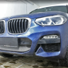 Защита радиатора "Standart" BMW X3 (2017-2021) хром купить недорого с доставкой в Канск
