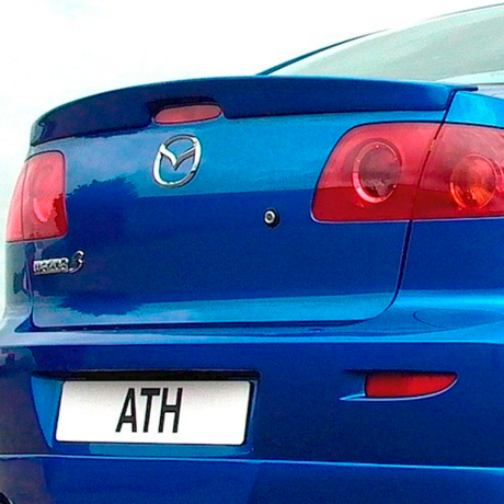 Спойлер на кромку багажника "Сток 2л" для Mazda 3 седан (2003-2009) купить недорого с доставкой в Канск