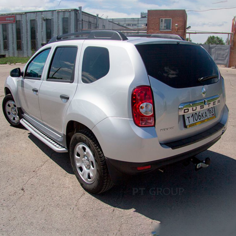 Накладка на задний бампер (ABS) RENAULT Duster (2012-2020) купить недорого с доставкой в Канск