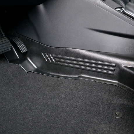 Накладки на ковролин тоннельные (ABS) (2 шт) RENAULT Kaptur (2016-2019 г.в.) купить недорого с доставкой в Канск