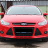 Накладки на фары (реснички) узкие var №2 для Ford Focus 3 (2012-2014) купить недорого с доставкой в Канск