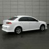 Накладка на задний бампер "GT" для Mitsubishi Lancer X купить недорого с доставкой в Канск