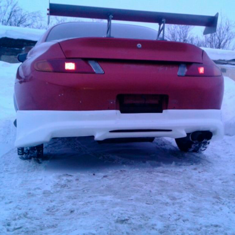 Накладка на задний бампер "Veilsaid"для Mitsubishi FTO купить недорого с доставкой в Канск