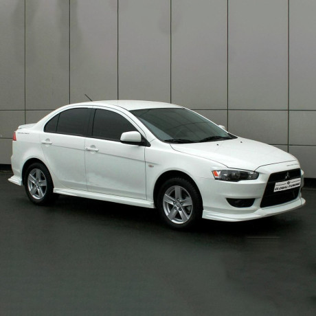 Накладки на пороги "GT" для Mitsubishi Lancer X купить недорого с доставкой в Канск