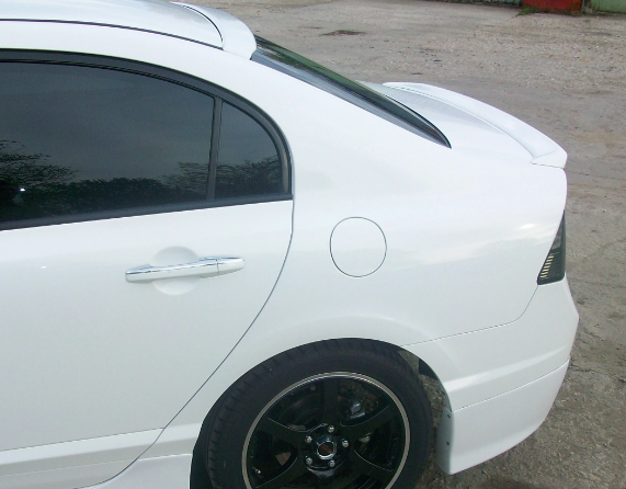 Лип спойлер для Honda Civic 4D (2006-2012) купить недорого с доставкой в Канск