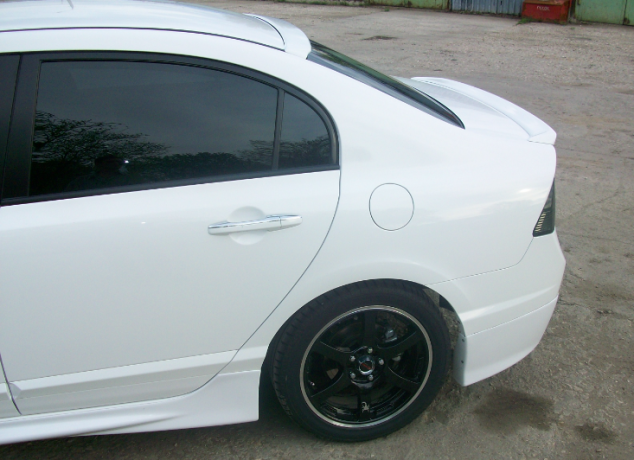 Лип спойлер для Honda Civic 4D (2006-2012) купить недорого с доставкой в Канск