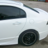 Лип спойлер для Honda Civic 4D (2006-2012) купить недорого с доставкой в Канск