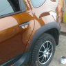Накладки на крылья (8 шт) (ABS) RENAULT Duster (2016-2020 г.в.) купить недорого с доставкой в Канск