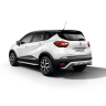 Защита порогов с алюминиевой площадкой d51мм (НПС) RENAULT Kaptur (2016-н.в.) купить недорого с доставкой в Канск