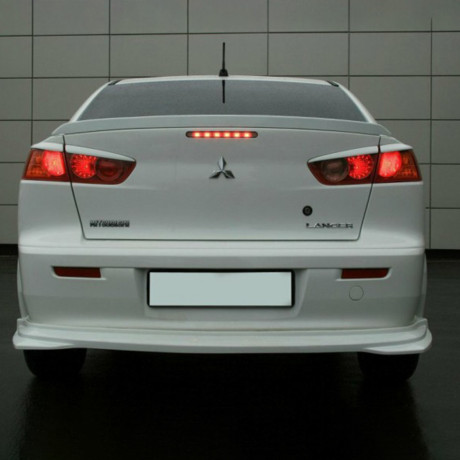 Накладки задних фонарей "GT" для Mitsubishi Lancer X купить недорого с доставкой в Канск