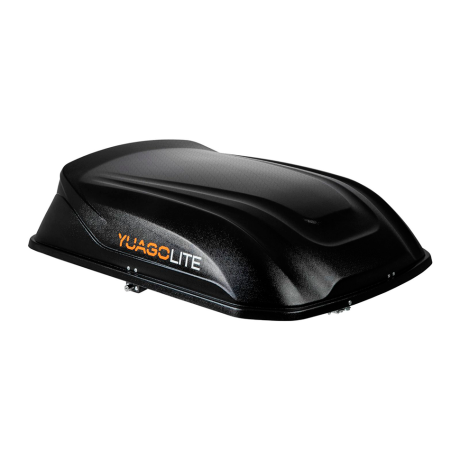 Автобокс YUAGO Lite (тиснение), черный, 250л купить недорого с доставкой в Канск