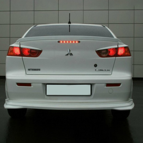 Лип спойлер "GT" для Mitsubishi Lancer X купить недорого с доставкой в Канск
