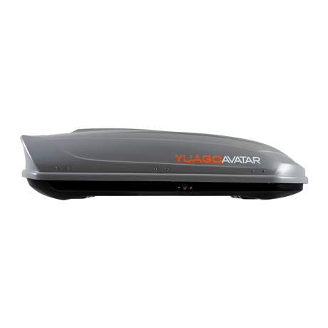Автобокс YUAGO Avatar (тиснение) (EuroLock), серый, 460л купить недорого с доставкой в Канск