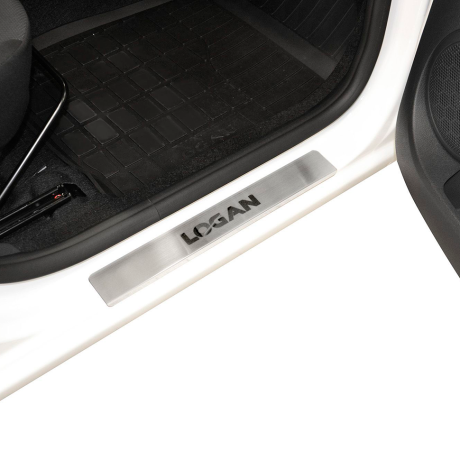 Накладки в проем дверей (4шт) (НПС) RENAULT Logan (2014-н.в.) купить недорого с доставкой в Канск