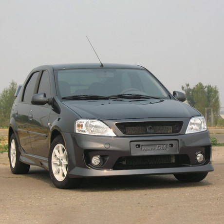 Аэродинамический обвес "Power DM" (вариант №1, стандартный клиренс) для Renault Logan (фаза 2)(2009-2016) купить недорого с доставкой в Канск