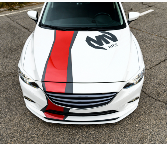 Сплиттер передний под стандартный бампер для Mazda 6 (2013-н.в.) купить недорого с доставкой в Канск