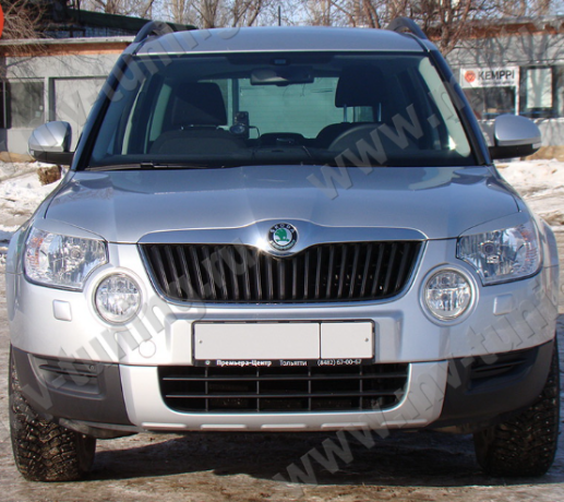 Накладки на фары (реснички) для Skoda Yeti (2009-2012) купить недорого с доставкой в Канск