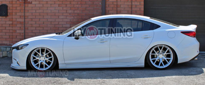 Сплиттеры боковые (пороги) для Mazda 6 (2013-н.в.) купить недорого с доставкой в Канск