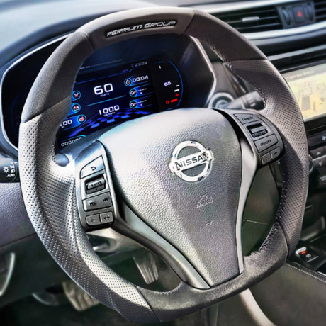 Анатомическое рулевое колесо Ferrum для Nissan Qashqai, Nissan X-trail купить недорого с доставкой в Канск