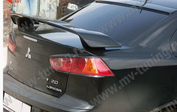 Накладки на задние фонари для Mitsubishi Lancer X (2007-2016) купить недорого с доставкой в Канск