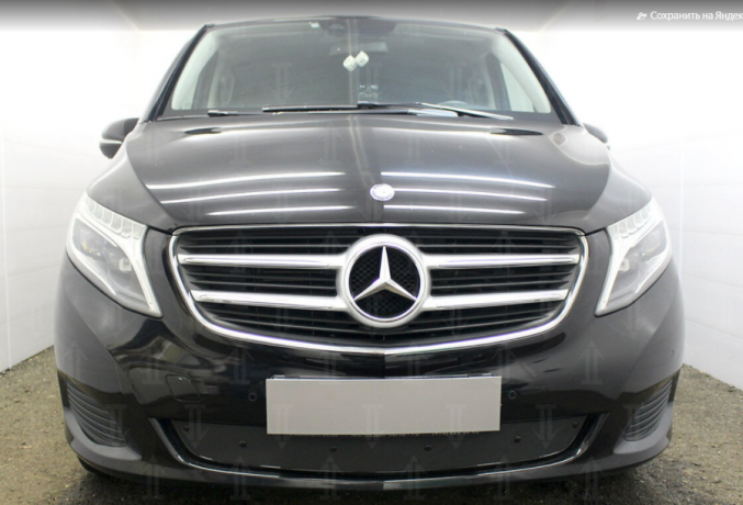 Зимняя защита радиатора "PREMIUM" Mercedes V-klass (2014-н.в.) купить недорого с доставкой в Канск